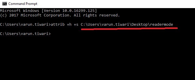 명령 프롬프트로 Windows 10 파일·폴더 안전하게 숨기는 방법