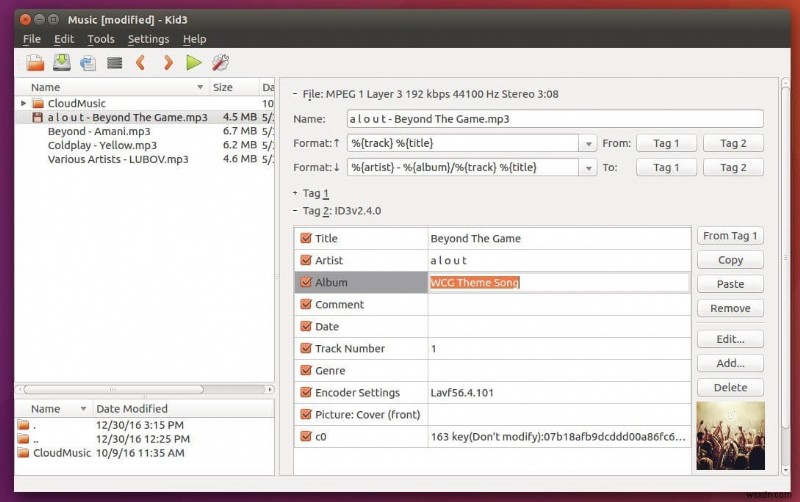 Windows용 최고의 무료 MP3 태그 편집기 8선