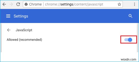 웹 브라우저에서 자바스크립트(JavaScript) 활성화하는 방법