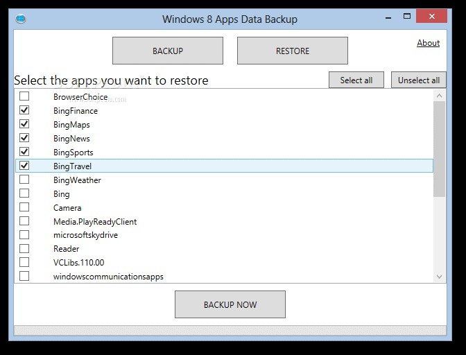 Windows 8 앱 데이터 백업 및 복원 방법 완벽 가이드