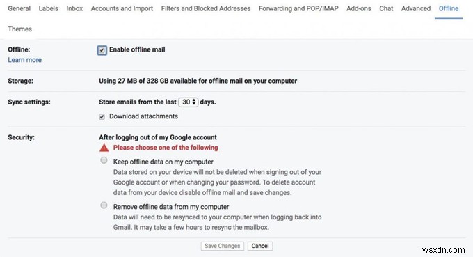 Gmail 오프라인 모드와 기밀 모드 사용법 완벽 가이드