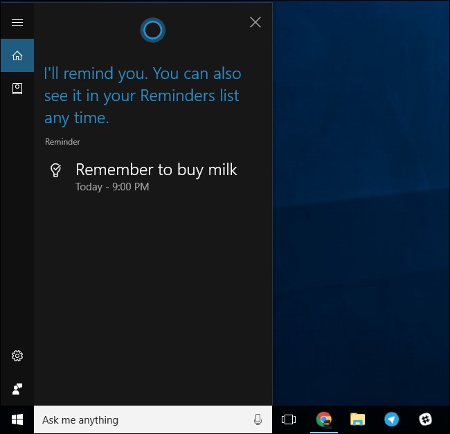 Windows Cortana 미리 알림을 스마트폰과 동기화하는 방법