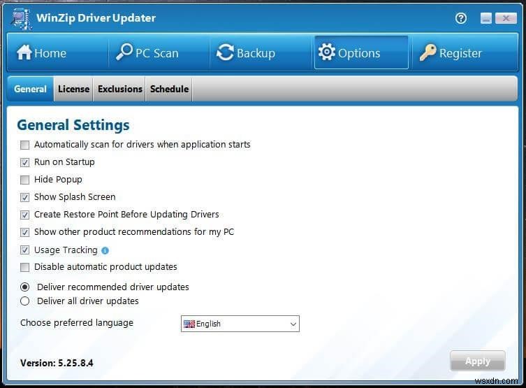 WinZip 드라이버 업데이터로 PC 하드웨어 성능 되살리는 방법