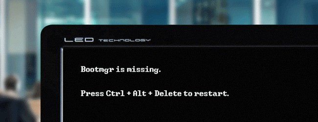 Windows 10/8/7에서 BOOTMGR is missing 오류 해결 방법 총정리
