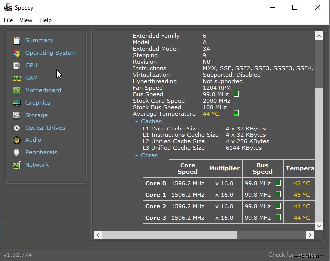 윈도우 10·8·7 PC를 위한 최고의 CPU 온도 모니터링 소프트웨어 15선