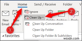 MS Outlook 대화 정리 도구로 받은함 중복 메일 깔끔하게 정리하는 방법