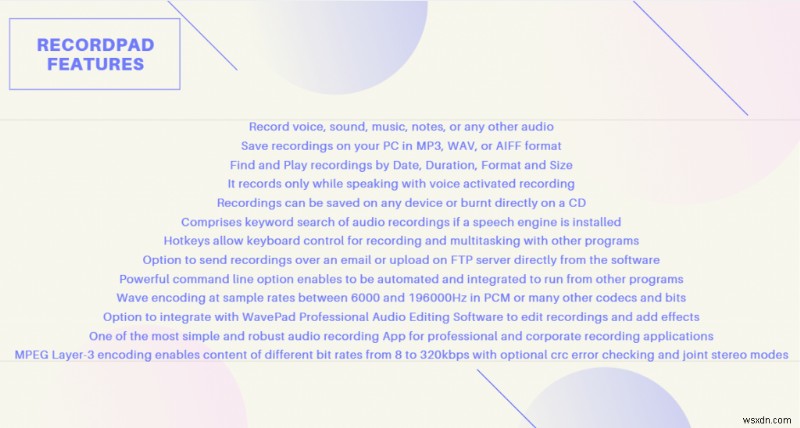 RecordPad – 윈도우와 맥 모두 완벽 지원하는 놀라운 오디오 녹음 소프트웨어