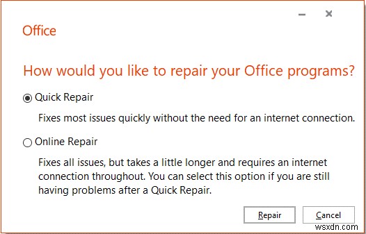 Windows 10에서 Outlook 오류 0x800CCC0E를 해결하는 방법