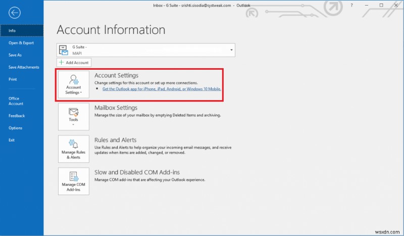 Windows 10에서 Outlook 오류 0x800CCC0E를 해결하는 방법