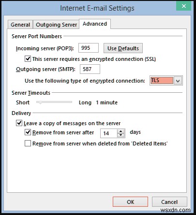 Windows 10에서 Outlook 오류 0x800CCC0E를 해결하는 방법