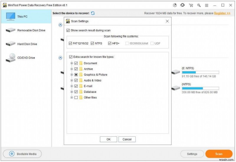 MiniTool Power Data Recovery – 무료로 쉽고 강력한 데이터 복구 프로그램