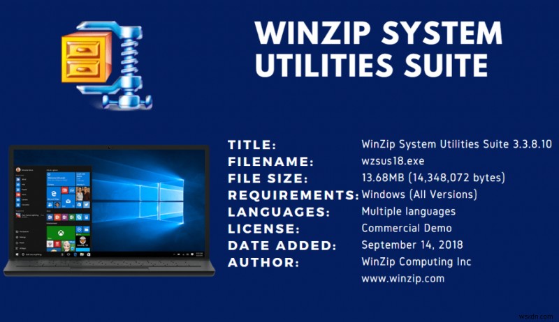 WinZip System Utilities Suite – 모든 PC 관리를 한 번에 해결하는 올인원 최적화 솔루션