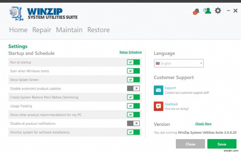 WinZip System Utilities Suite – 모든 PC 관리를 한 번에 해결하는 올인원 최적화 솔루션