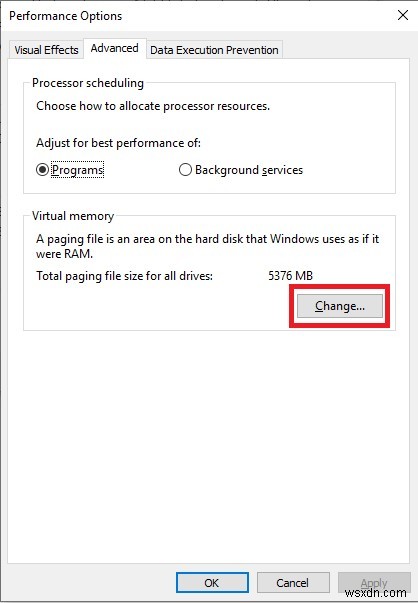 Windows 10에서 페이지 파일 변경·이동·비활성화하는 완벽 가이드