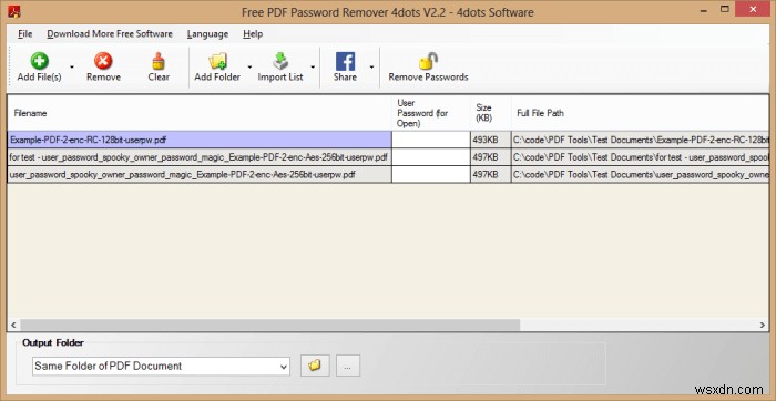 윈도우 PC에서 PDF 암호를 제거하고 잠금 해제하는 5가지 소프트웨어!