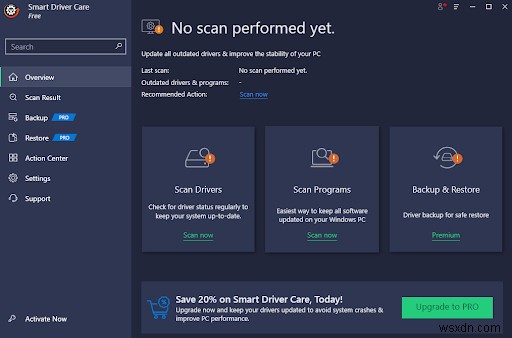 Smart Driver Care 완벽 리뷰: 드라이버 업데이트를 위한 최고의 소프트웨어