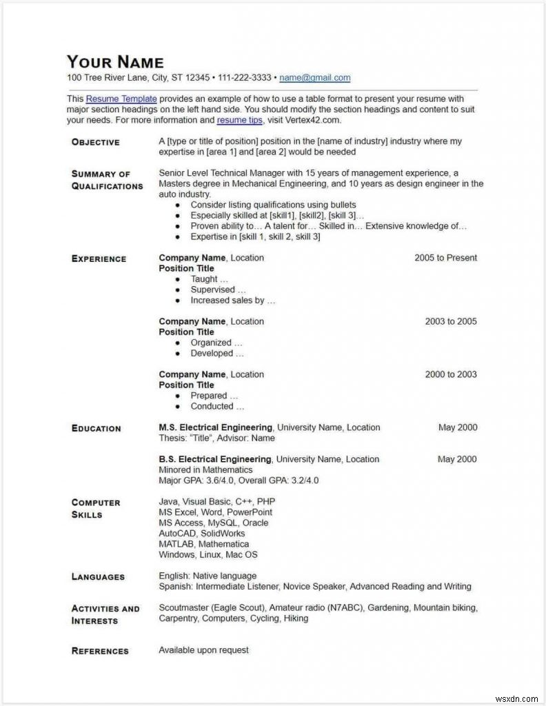 취업 성공을 위한 Google Docs 이력서 템플릿 5가지와 활용법 완벽 가이드