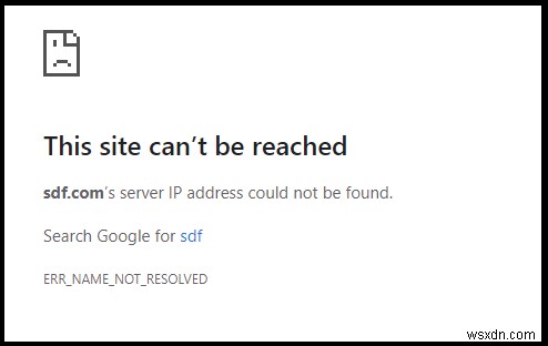윈도우 10 크롬에서 ERR_NAME_NOT_RESOLVED 오류 해결하는 방법