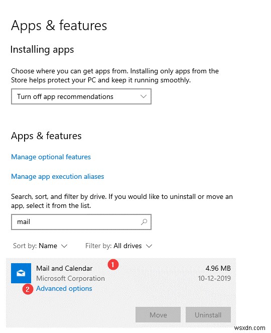 Windows 10 메일 오류 코드 0x8000000b 해결 방법 총정리