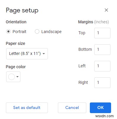 구글 문서(Google Docs)에서 여백 변경하는 방법 완벽 가이드