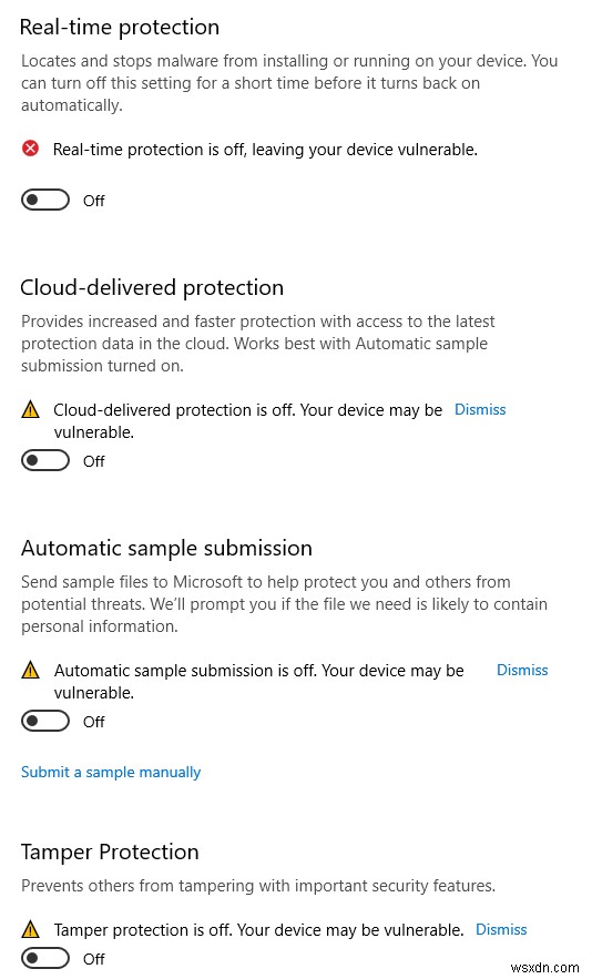 Windows 10에서 맬웨어 방지 서비스 실행 파일(msmpeng.exe)의 높은 CPU 사용량 문제를 해결하는 방법