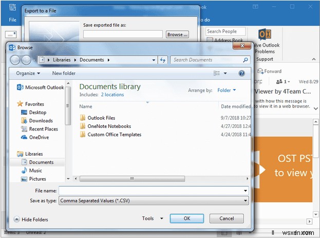 Outlook 주소록을 CSV 파일로 내보내는 방법 – 단계별 완벽 가이드