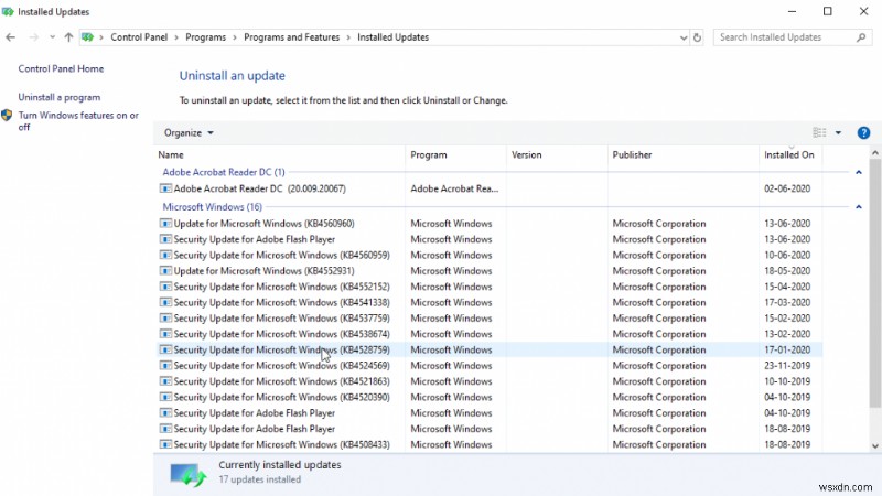 Windows 10 업데이트를 완료할 수 없습니다 – 변경 내용을 되돌리는 중 오류 해결 방법