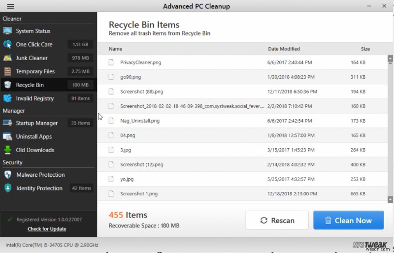 Advanced PC Cleanup 리뷰 – 윈도우 PC 최적화와 정리를 한 번에
