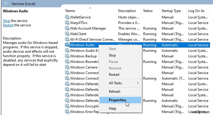 Windows 11/10 PC에서  오디오 서비스가 실행되고 있지 않습니다  오류 해결하는 4가지 방법