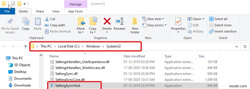 Windows 10 동기화 설정 호스트 프로세스 CPU 사용량 높음 오류 해결 방법