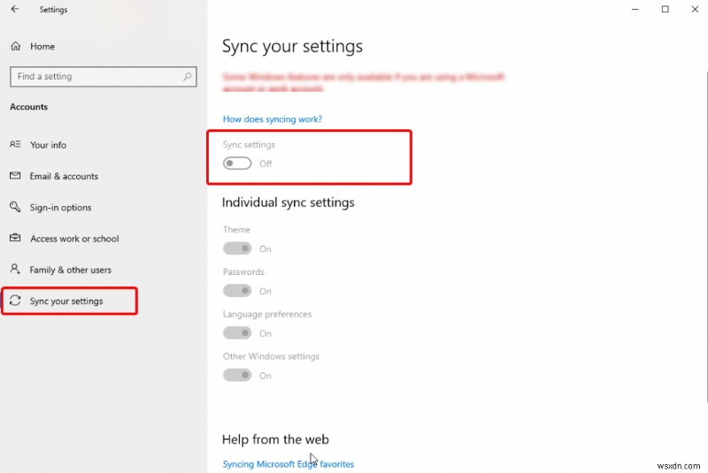 Windows 10 동기화 설정 호스트 프로세스 CPU 사용량 높음 오류 해결 방법