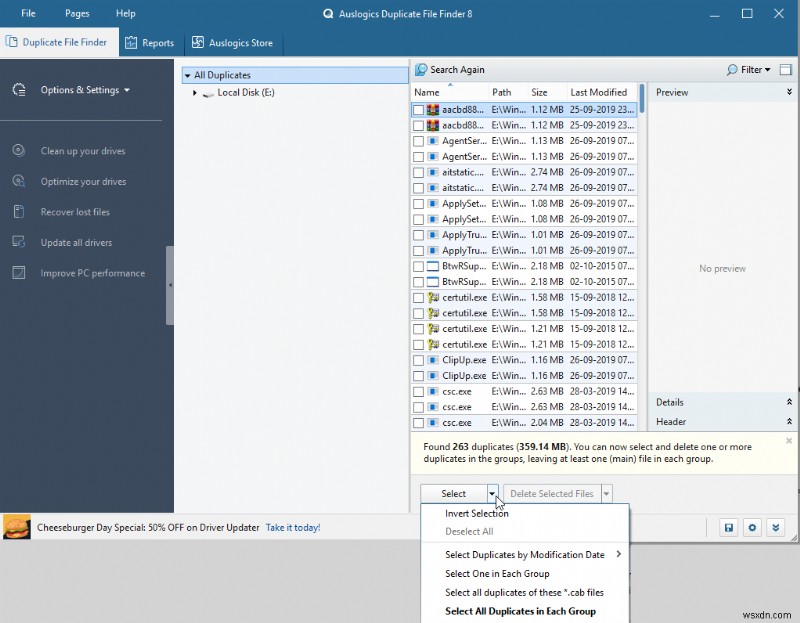 중복 파일 정리 프로그램 대결: Duplicate Files Fixer vs Auslogics Duplicate File Finder, 어느 쪽이 더 좋을까?