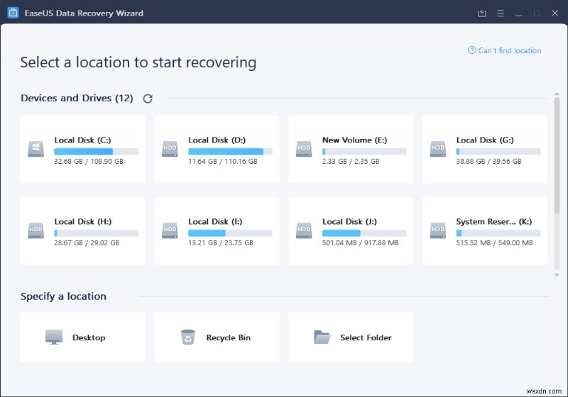 2022년 추천! Stellar Data Recovery 대안 데이터 복구 프로그램 BEST 5