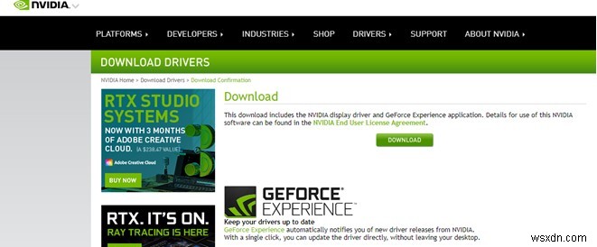 NVIDIA 지포스 RTX 3080 드라이버 다운로드 및 업데이트 방법 총정리