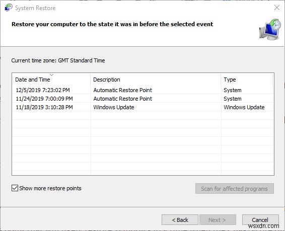 Windows 예기치 않은 종료에서 복구됨 오류, 단계별 해결 방법