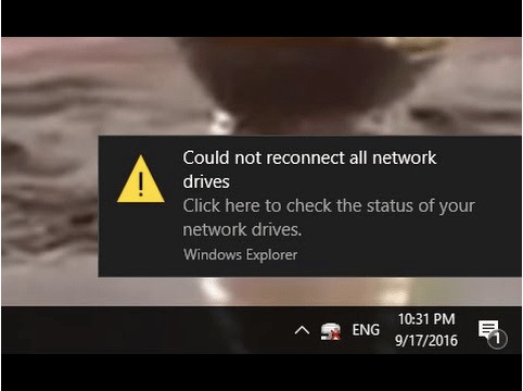 Windows 10  모든 네트워크 드라이브를 다시 연결할 수 없음  오류 해결 방법 4가지