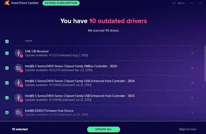 Avast Driver Updater 리뷰 – 빠르고 간편한 드라이버 업데이트 솔루션
