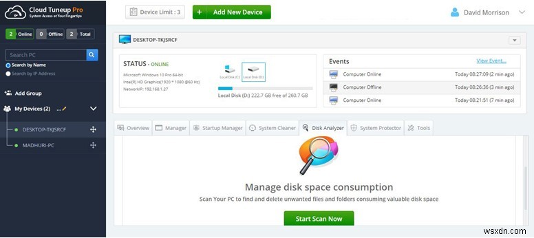 Cloud Tuneup Pro로 원격 Windows 10 PC의 디스크 공간 효율적으로 관리하는 방법