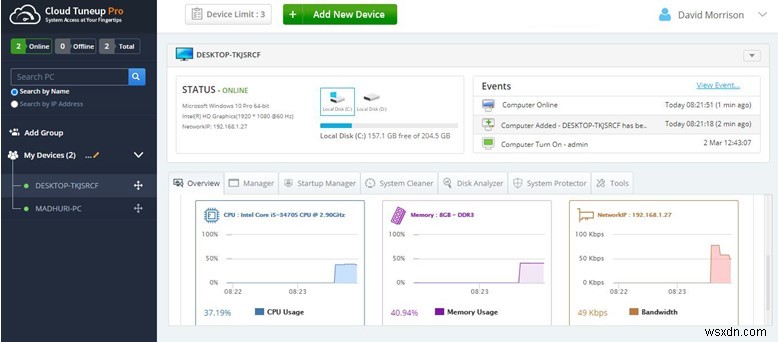 Cloud Tuneup Pro로 원격 Windows 10 PC의 디스크 공간 효율적으로 관리하는 방법