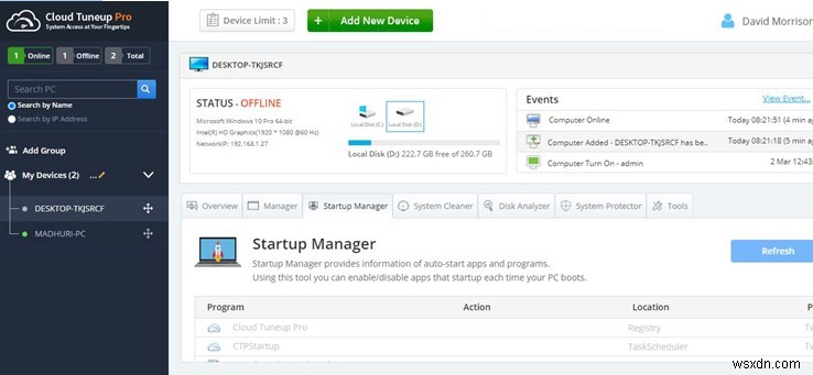 Cloud Tuneup Pro로 원격 Windows 10 PC의 디스크 공간 효율적으로 관리하는 방법