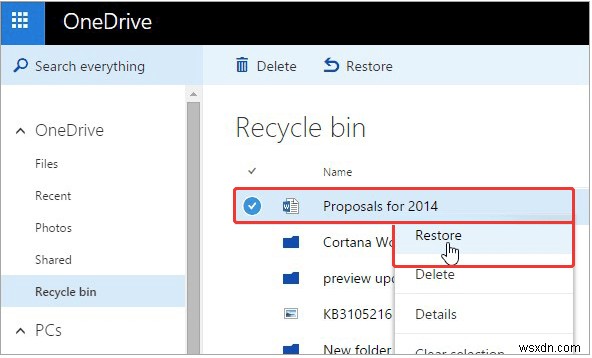 Windows 10에서 OneDrive 데이터를 복원하는 4가지 효과적인 방법