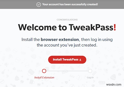 TweakPass 디지털 금고 서비스에 웹사이트 로그인 정보를 저장하는 방법