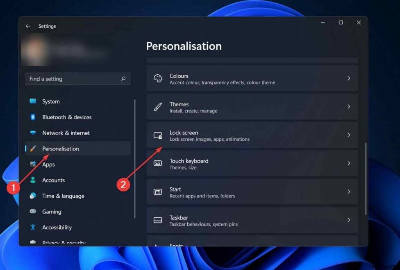 Windows 11 잠금 화면 스포트라이트가 작동하지 않을 때 해결하는 5가지 방법