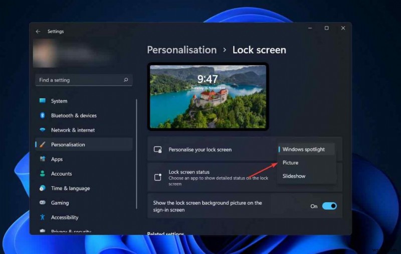 Windows 11 잠금 화면 스포트라이트가 작동하지 않을 때 해결하는 5가지 방법