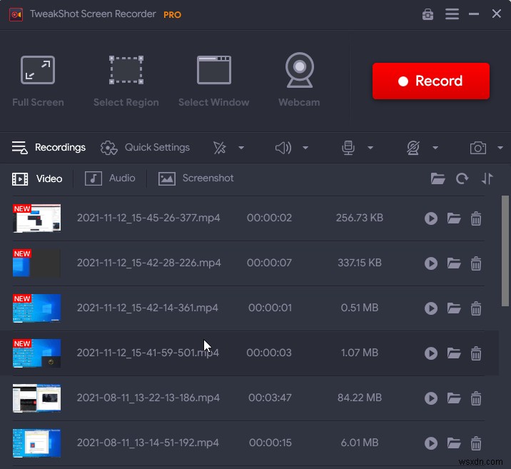 Windows에서 화면 녹화로 튜토리얼 영상 만드는 방법 – TweakShot Screen Recorder 완벽 가이드