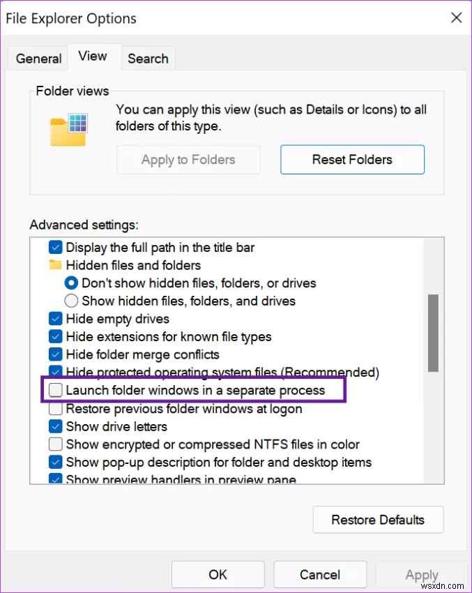 Windows 11 파일 탐색기 메모리 누수 문제, 이렇게 해결하세요