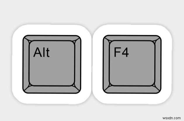 Windows 11에서 Alt + F4 단축키가 작동하지 않을 때 해결하는 5가지 방법