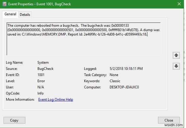Windows 11 이벤트 ID 1001 오류, 원인과 해결 방법 총정리