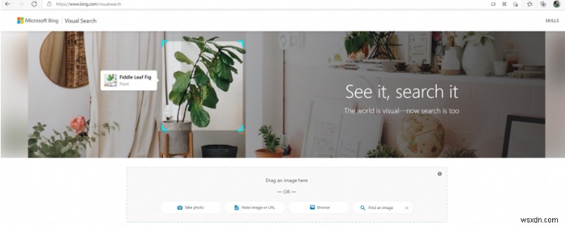 Microsoft Edge에서 시각적 검색(Visual Search) 버튼 켜고 끄는 방법