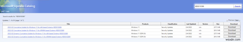 Windows 11 2022년 2월 업데이트 KB5010386: 무엇이 달라지나요?